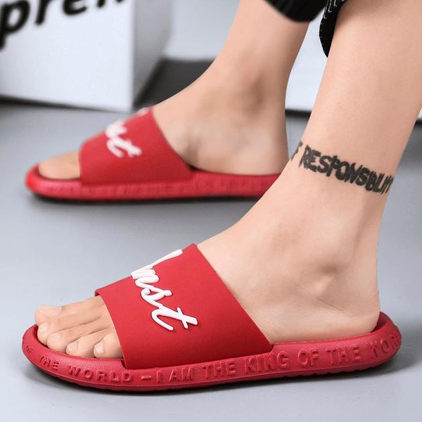summer ladies home slippers thick bottom thick bottom simple non-slip slippers one word couple beach 45 yards, Black
summer ladies home slippers thick bottom thick bottom simple non-slip slippers one word couple beach 45 yards, Black