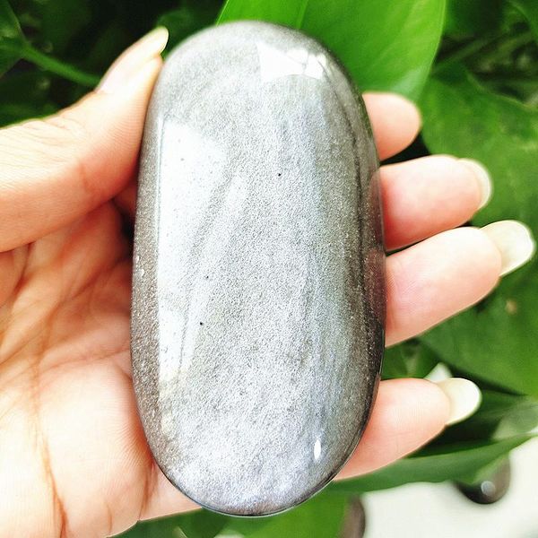 decorative objects & figurines natural silver obsidian palm play palmstone stones plaything healing crystals and home decoration
decorative objects & figurines natural silver obsidian palm play palmstone stones plaything healing crystals and home decoration