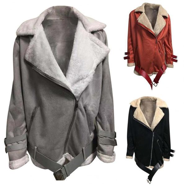 women's jackets women outwear lapel keep warmth zipper closure casual thickened coat for winter, Black;brown
women's jackets women outwear lapel keep warmth zipper closure casual thickened coat for winter, Black;brown