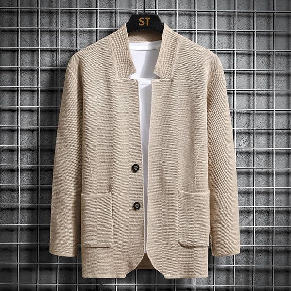 men's sweaters long sleeve solid color cardigan button knitted sweater jacket trend warm jackets, White;black
men's sweaters long sleeve solid color cardigan button knitted sweater jacket trend warm jackets, White;black