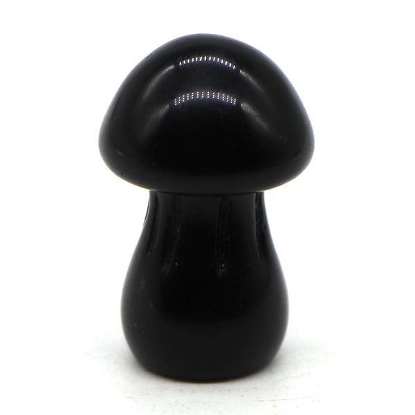 other 1.5" natural black obsidian mushroom statue hand carved healing crystal crafts furnishing decoration reiki gem table trinket
other 1.5" natural black obsidian mushroom statue hand carved healing crystal crafts furnishing decoration reiki gem table trinket