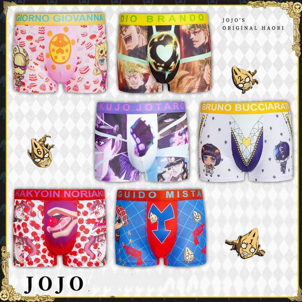 anime costumes funny jojo bizarre adventure anime cosplay underwear otaku men boys boxers briefs panties japan jojo costume carnaval party g, Black
anime costumes funny jojo bizarre adventure anime cosplay underwear otaku men boys boxers briefs panties japan jojo costume carnaval party g, Black