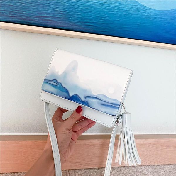 evening bags summer women shoulder bag art ink painting small round fashion chinese style tassel cross chain square
evening bags summer women shoulder bag art ink painting small round fashion chinese style tassel cross chain square
