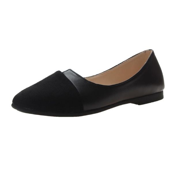 women sandals splice color flats fashion pointed toe ballerina ballet flat slip on shoes casual pointed toe shoes moda zapatos, Black
women sandals splice color flats fashion pointed toe ballerina ballet flat slip on shoes casual pointed toe shoes moda zapatos, Black