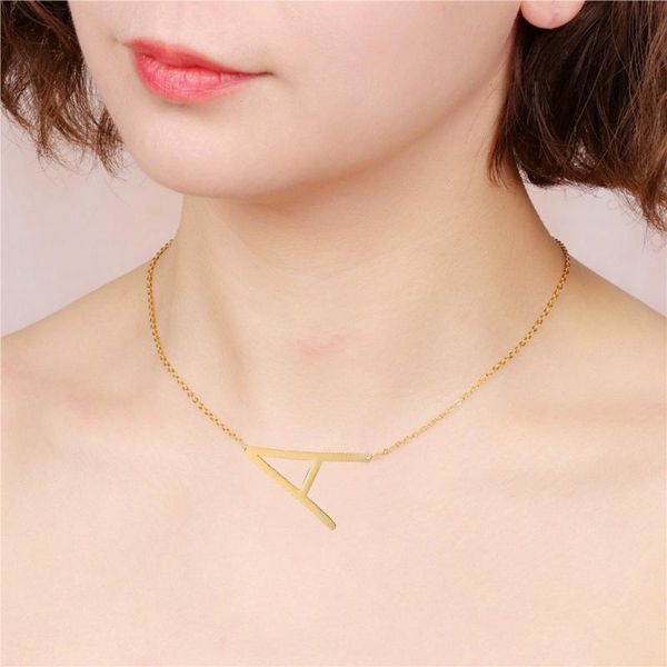 pendant necklaces titanium steel peach heart letter necklace 26 letters love clavicle neck chain delicate elegant generous beautiful, Silver
pendant necklaces titanium steel peach heart letter necklace 26 letters love clavicle neck chain delicate elegant generous beautiful, Silver