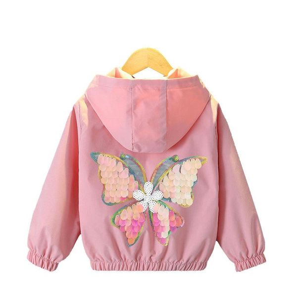 jackets long sleeve jacket for girls cute sequin butterfly print coat spring autumn children outwear 2021 girl casual clothes, Blue;gray
jackets long sleeve jacket for girls cute sequin butterfly print coat spring autumn children outwear 2021 girl casual clothes, Blue;gray