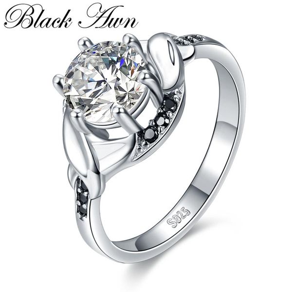 cluster rings 2021 simple 925 sterling silver fine jewelry engagement black spinel round ring for women anillos mujer gg076, Golden;silver
cluster rings 2021 simple 925 sterling silver fine jewelry engagement black spinel round ring for women anillos mujer gg076, Golden;silver