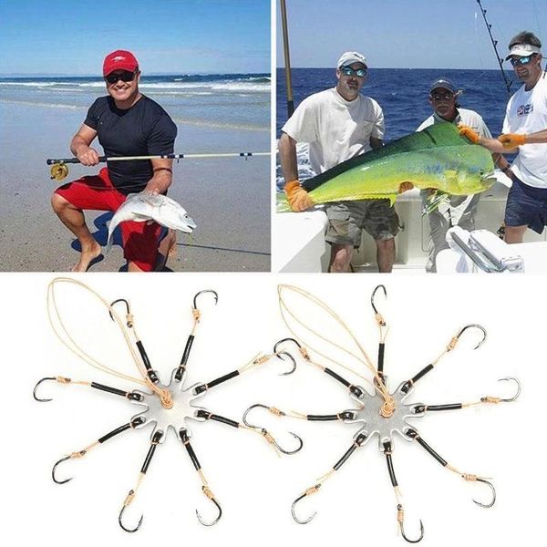 1/2pcs/lot fishhooks for fishing flap explosion string hook prevent winding lines pesca with hose 9-13 carbon steel hooks
1/2pcs/lot fishhooks for fishing flap explosion string hook prevent winding lines pesca with hose 9-13 carbon steel hooks