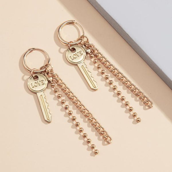 dangle & chandelier 2021 punk gold metal key drop earrings geometric long bead love round circel for women girls party jewelry gifts, Silver
dangle & chandelier 2021 punk gold metal key drop earrings geometric long bead love round circel for women girls party jewelry gifts, Silver