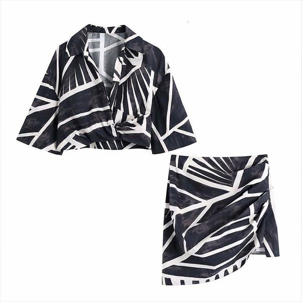 summer 2 piece sets womens tracksuits suits za print short blouses and mini skirts female vintage sweet two pieces, Gray
summer 2 piece sets womens tracksuits suits za print short blouses and mini skirts female vintage sweet two pieces, Gray