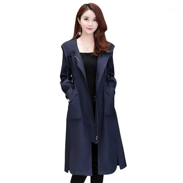 women's trench coats 2021 arrivals spring autumn long windbreaker outerwear girls slim casual sleeve hooded coat clothes m250, Tan;black
women's trench coats 2021 arrivals spring autumn long windbreaker outerwear girls slim casual sleeve hooded coat clothes m250, Tan;black