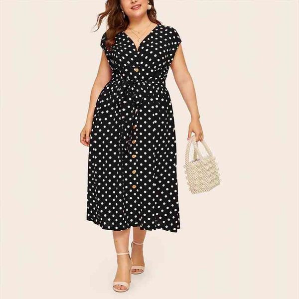 fashion baggy plus size maxi dress womens ladies loose casual polka dot printed sleeveless long dresses button belt dress, Black;gray
fashion baggy plus size maxi dress womens ladies loose casual polka dot printed sleeveless long dresses button belt dress, Black;gray