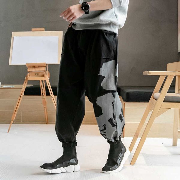 men's pants printing men streetwear harajuku harem mens chinese style vintage sweatpants male cotton linen joggers hepw psxb, Black
men's pants printing men streetwear harajuku harem mens chinese style vintage sweatpants male cotton linen joggers hepw psxb, Black