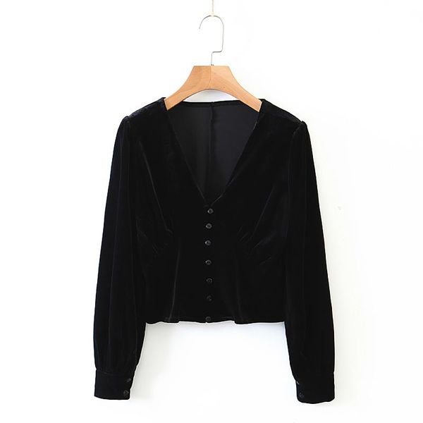 women's blouses & shirts jc·kilig 2021 french v-neck velvet long sleeve shirt dp9326, White
women's blouses & shirts jc·kilig 2021 french v-neck velvet long sleeve shirt dp9326, White