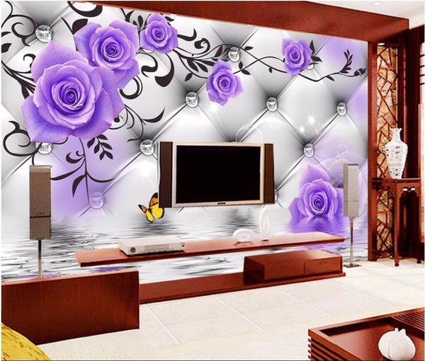 wallpapers custom po 3d room wallpaper mural purple rose pattern picture painting wall murals for living walls 3 d
wallpapers custom po 3d room wallpaper mural purple rose pattern picture painting wall murals for living walls 3 d