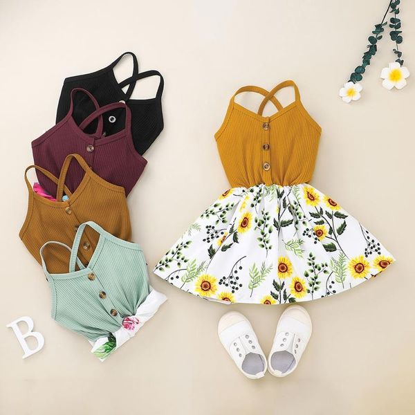 girl's dresses sundress for girls toddler kids baby girl clothing suspender ribbed splice floral party princess dress children's v, Red;yellow
girl's dresses sundress for girls toddler kids baby girl clothing suspender ribbed splice floral party princess dress children's v, Red;yellow