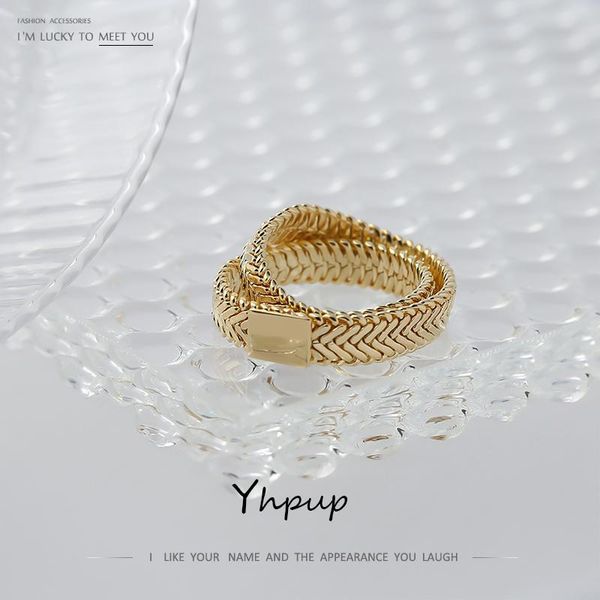 cluster rings yhpup personalized multi-layer wedding bands for women charm metal gold geometric ring finger party jewelry anillos mujer 2021, Golden;silver
cluster rings yhpup personalized multi-layer wedding bands for women charm metal gold geometric ring finger party jewelry anillos mujer 2021, Golden;silver