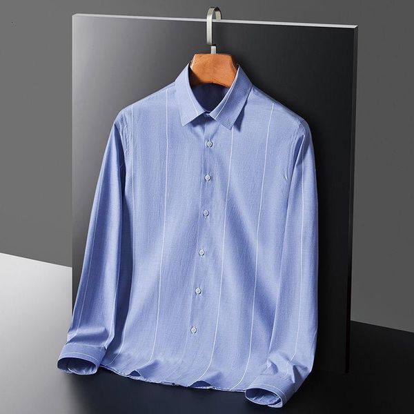 men's casual shirts korean men long sleeve striped shirt slim camisa social masculina 2021 autumn mens dress camisas para hombre, White;black
men's casual shirts korean men long sleeve striped shirt slim camisa social masculina 2021 autumn mens dress camisas para hombre, White;black