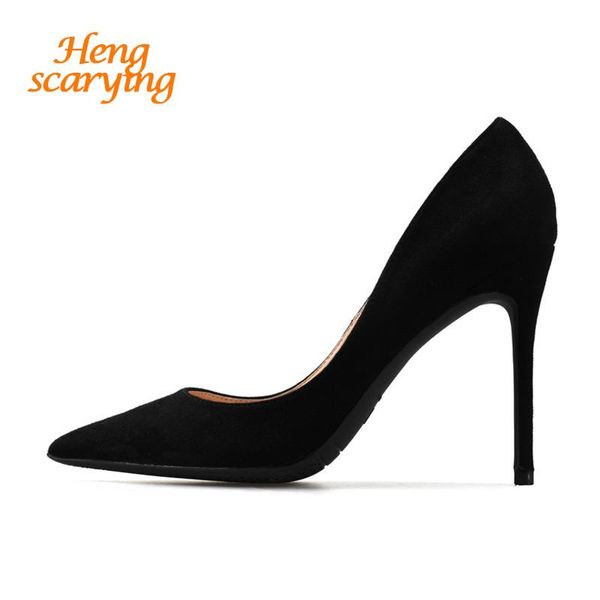 2021 women heels red wedding scarpin fetish 6cm 8cm suede flock high heels female escarpins lady valentine plus size 45 46 pumps, Black
2021 women heels red wedding scarpin fetish 6cm 8cm suede flock high heels female escarpins lady valentine plus size 45 46 pumps, Black