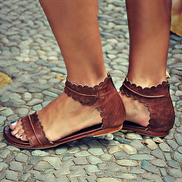 sandals 2021 retro summer shoes women snadals zipper flat chaussures femme plus size casual beach sandalias mujer, Black
sandals 2021 retro summer shoes women snadals zipper flat chaussures femme plus size casual beach sandalias mujer, Black