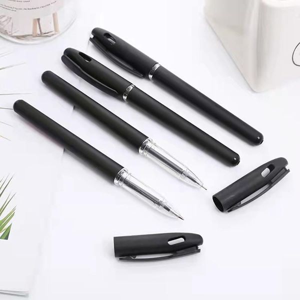 gel pens p601 frosted neutral pen 0.5mm head black water office stationery needle tube signature school supplies
gel pens p601 frosted neutral pen 0.5mm head black water office stationery needle tube signature school supplies