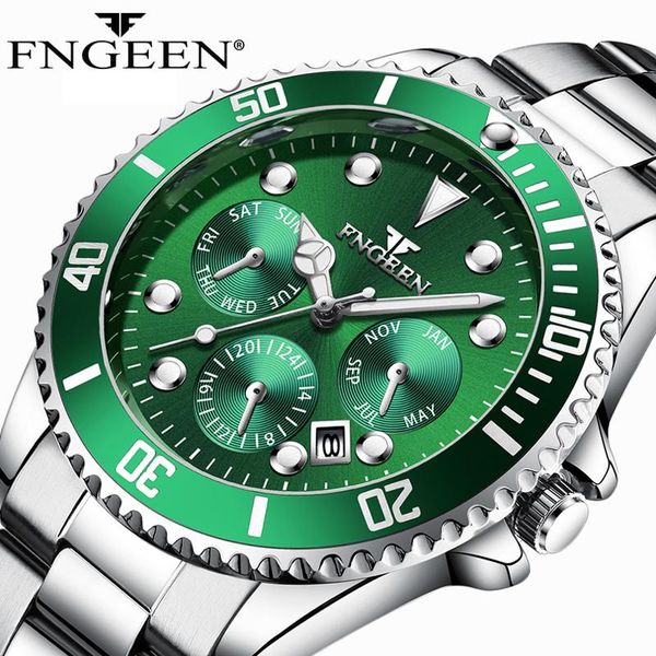 wristwatches rotating bezel mens watches sport watch stainless steel men montre homme clock man automatic date, Slivery;brown
wristwatches rotating bezel mens watches sport watch stainless steel men montre homme clock man automatic date, Slivery;brown