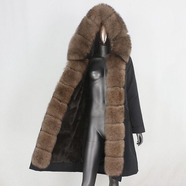 women's fur & faux bluenessfair 2021 waterproof parkas x-long parka real natural raccoon collar hood coat thick warm outerwear streetwe, Black
women's fur & faux bluenessfair 2021 waterproof parkas x-long parka real natural raccoon collar hood coat thick warm outerwear streetwe, Black