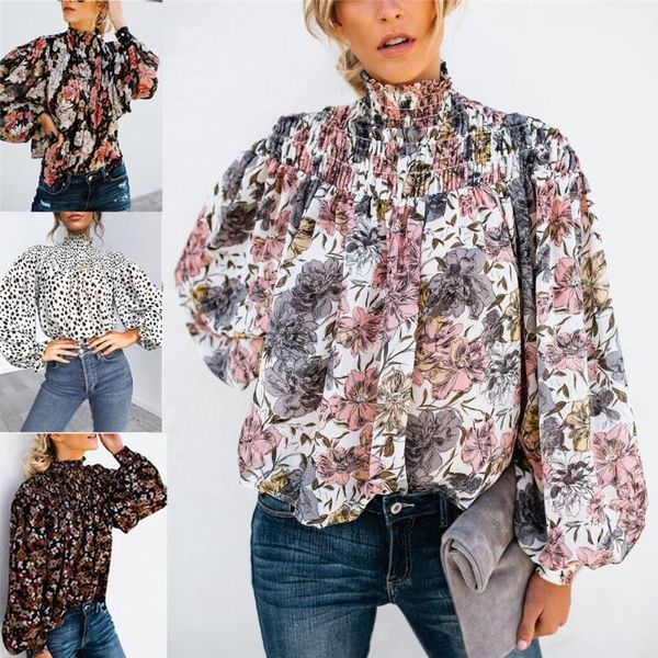 women's blouses & shirts made in china fashion women loose fit floral long sleeve boho lantern blouse ladies shirt, White
women's blouses & shirts made in china fashion women loose fit floral long sleeve boho lantern blouse ladies shirt, White