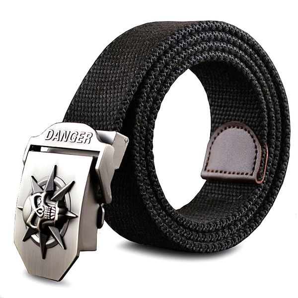 2021 new fashion men's metal tactics woven canvas belt casual cool gift for men belts skull large size uu1o, Black;brown
2021 new fashion men's metal tactics woven canvas belt casual cool gift for men belts skull large size uu1o, Black;brown