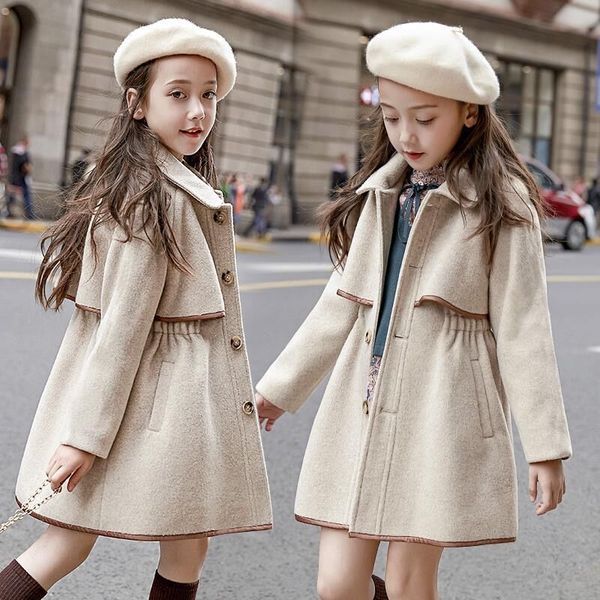 grils woolen coat autumn thick outwear girl wool jackets children long coats fashion winter gril warm jacket wind cloak, Blue;gray
grils woolen coat autumn thick outwear girl wool jackets children long coats fashion winter gril warm jacket wind cloak, Blue;gray