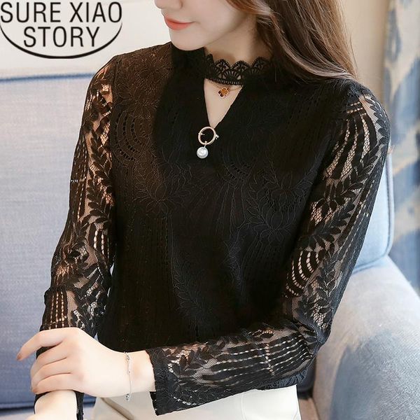 women's blouses & shirts 2021 blouse openwork mesh shirt fashion wild long-sleeved lace bottoming women elegant lady 2326 50, White
women's blouses & shirts 2021 blouse openwork mesh shirt fashion wild long-sleeved lace bottoming women elegant lady 2326 50, White
