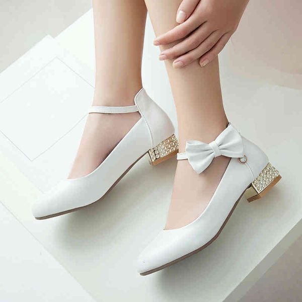 dress shoes yqbtdl spring fashion crystal chunky heel ladies pumps bowtie ankle strap pink white wedding party woman low heels 8b81, Black
dress shoes yqbtdl spring fashion crystal chunky heel ladies pumps bowtie ankle strap pink white wedding party woman low heels 8b81, Black