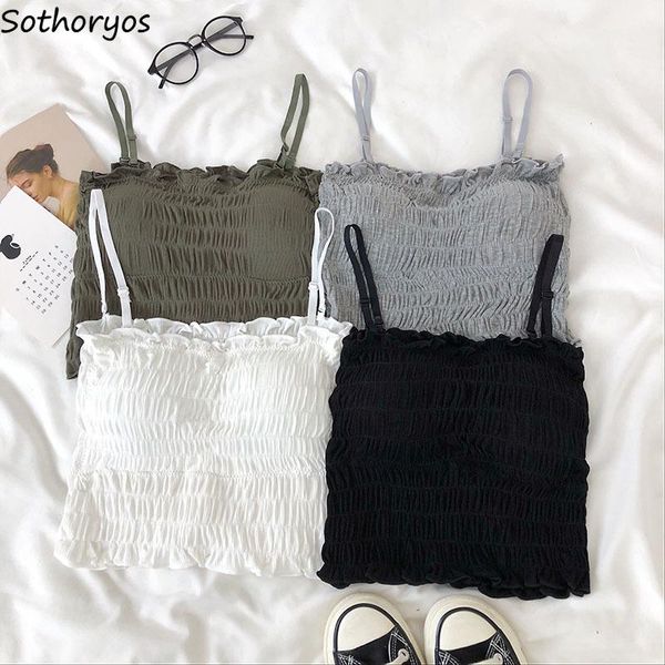 women's tanks & camis camisoles women summer pleated -line adjusted-strap solid womens korean style tank- fashion outwear skinny ch, White
women's tanks & camis camisoles women summer pleated -line adjusted-strap solid womens korean style tank- fashion outwear skinny ch, White