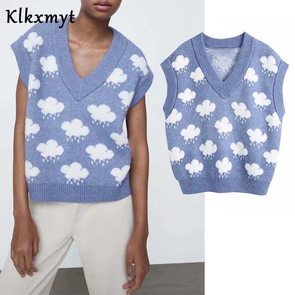 klkxmyt za women fashion jacquard cropped knitted vest sweater vintage v neck sleeveless female waistcoat chic 210527, Black;white
klkxmyt za women fashion jacquard cropped knitted vest sweater vintage v neck sleeveless female waistcoat chic 210527, Black;white