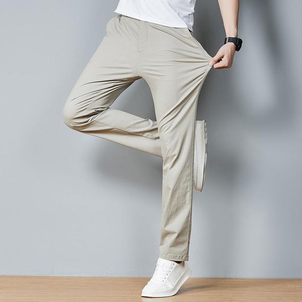 men's pants four season casual black blue gray wrinkle business trousers 2021 spring summer pantalon homme
men's pants four season casual black blue gray wrinkle business trousers 2021 spring summer pantalon homme