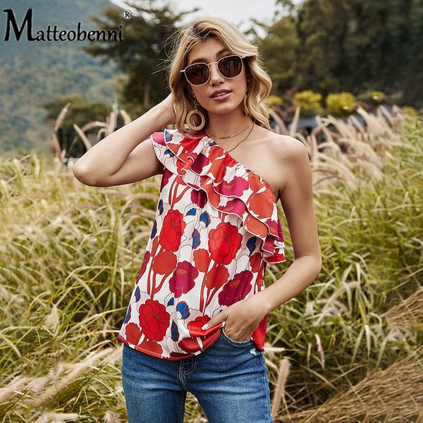 new floral one shoulder for ruffles elastic shirts sleeveless backless women plus size spring summer 2021 wgil, White
new floral one shoulder for ruffles elastic shirts sleeveless backless women plus size spring summer 2021 wgil, White
