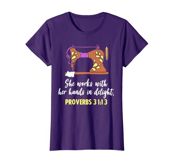 womens she works with her hands in delight proverbs 31:13 t shirt t-shirt, White;black
womens she works with her hands in delight proverbs 31:13 t shirt t-shirt, White;black