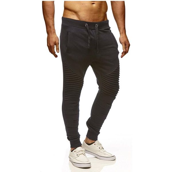 men's pants fashion casual on the streets of europe and america feet fitness fold stitching, Black
men's pants fashion casual on the streets of europe and america feet fitness fold stitching, Black