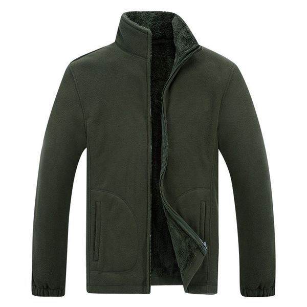 men's winter demi-season jacket soft fleece warm autumn windproof thick thermal men windbreaker black coats bomber male 211110
men's winter demi-season jacket soft fleece warm autumn windproof thick thermal men windbreaker black coats bomber male 211110