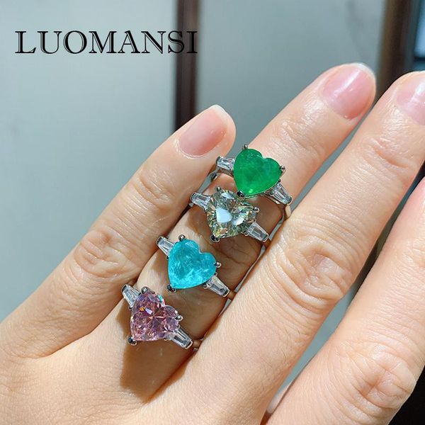 cluster rings luomansi romantic heart zircon ring s925 silver jewelry woman super flash ppening party wedding, Golden;silver
cluster rings luomansi romantic heart zircon ring s925 silver jewelry woman super flash ppening party wedding, Golden;silver