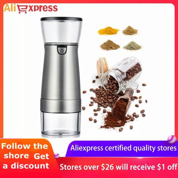 electric coffee grinders stainless steel grinder usb chargable professional bean mill machine kitchen tools
electric coffee grinders stainless steel grinder usb chargable professional bean mill machine kitchen tools
