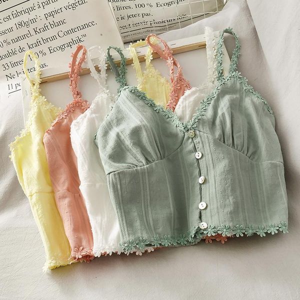sweet little fresh short navel lace halter blouse for women 2021 new students to wear small vest with buttons, White
sweet little fresh short navel lace halter blouse for women 2021 new students to wear small vest with buttons, White