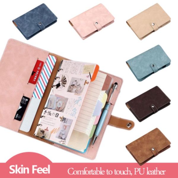 notepads loose leaf journal notebook a6 replacable diary pu leather soft cover planner four inner booklets inside pockets, Purple;pink
notepads loose leaf journal notebook a6 replacable diary pu leather soft cover planner four inner booklets inside pockets, Purple;pink