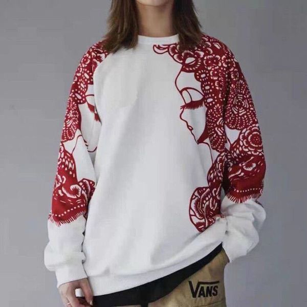 2021 new vintage oversized women's sweatshirt hoodie chinese peking opera white sweatshirts autumn winter clothes long sleeve pullover, Black
2021 new vintage oversized women's sweatshirt hoodie chinese peking opera white sweatshirts autumn winter clothes long sleeve pullover, Black