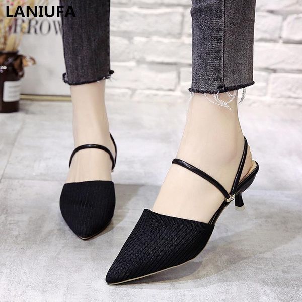 dress shoes women ladies pumps high heels pointed toe casual sandals slip on party wedding mujer zapatos, Black
dress shoes women ladies pumps high heels pointed toe casual sandals slip on party wedding mujer zapatos, Black