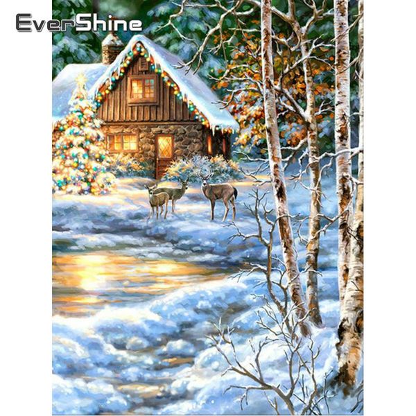 diamond painting evershine 5d diy cross stitch landscape winter embroidery full set snow scenery crystal mosaic stickers
diamond painting evershine 5d diy cross stitch landscape winter embroidery full set snow scenery crystal mosaic stickers