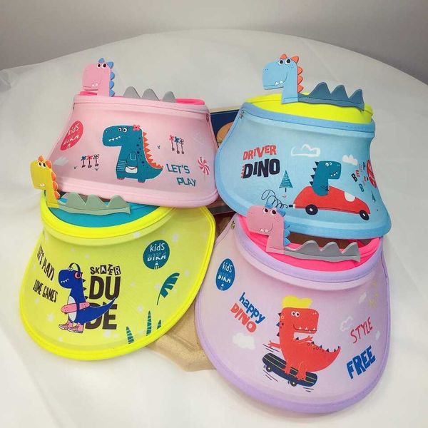 summer new dinosaur children sunscreen open sun hat baby girl big brim sunshade boy duck tongue, Yellow
summer new dinosaur children sunscreen open sun hat baby girl big brim sunshade boy duck tongue, Yellow