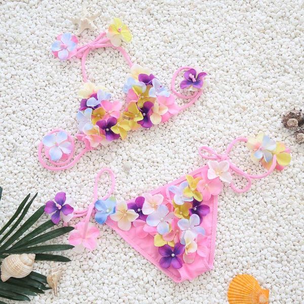 one-piece suits handmade floral swimsuit for girls two piece children swimwear 2021 kids pink swim suit cute halter baby beachwear 2-10 year
one-piece suits handmade floral swimsuit for girls two piece children swimwear 2021 kids pink swim suit cute halter baby beachwear 2-10 year