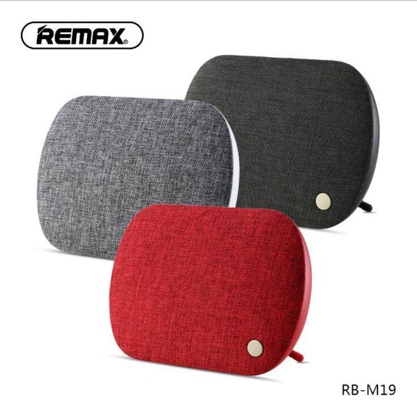 remax-m19 bluetooth 4.2 speaker portable wireless fabric stereo music bass hd sound system speaker with bluetooth tf aux usb
remax-m19 bluetooth 4.2 speaker portable wireless fabric stereo music bass hd sound system speaker with bluetooth tf aux usb