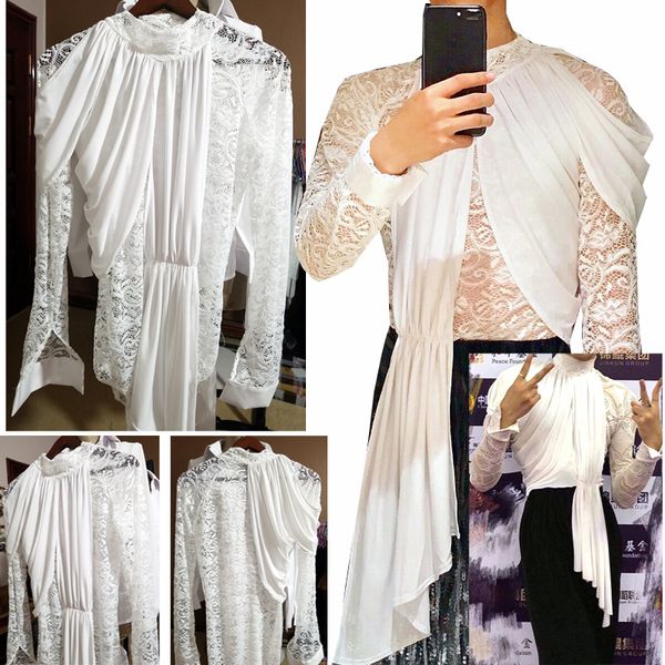 lace dancing men latin performance dance costume long sleeves high collar salsa shirt practice wear clothes vdb2592, Black;red
lace dancing men latin performance dance costume long sleeves high collar salsa shirt practice wear clothes vdb2592, Black;red